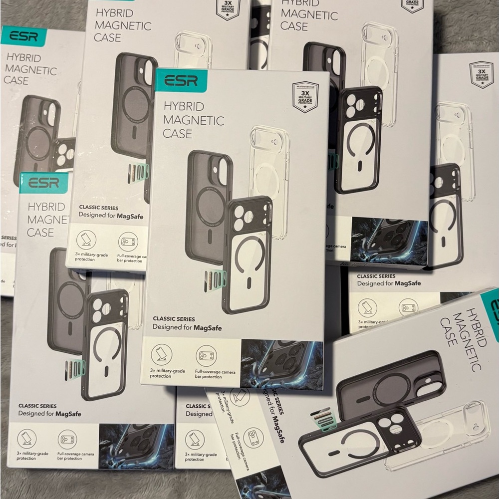 ESR Hybrid Magnetic Case - Black